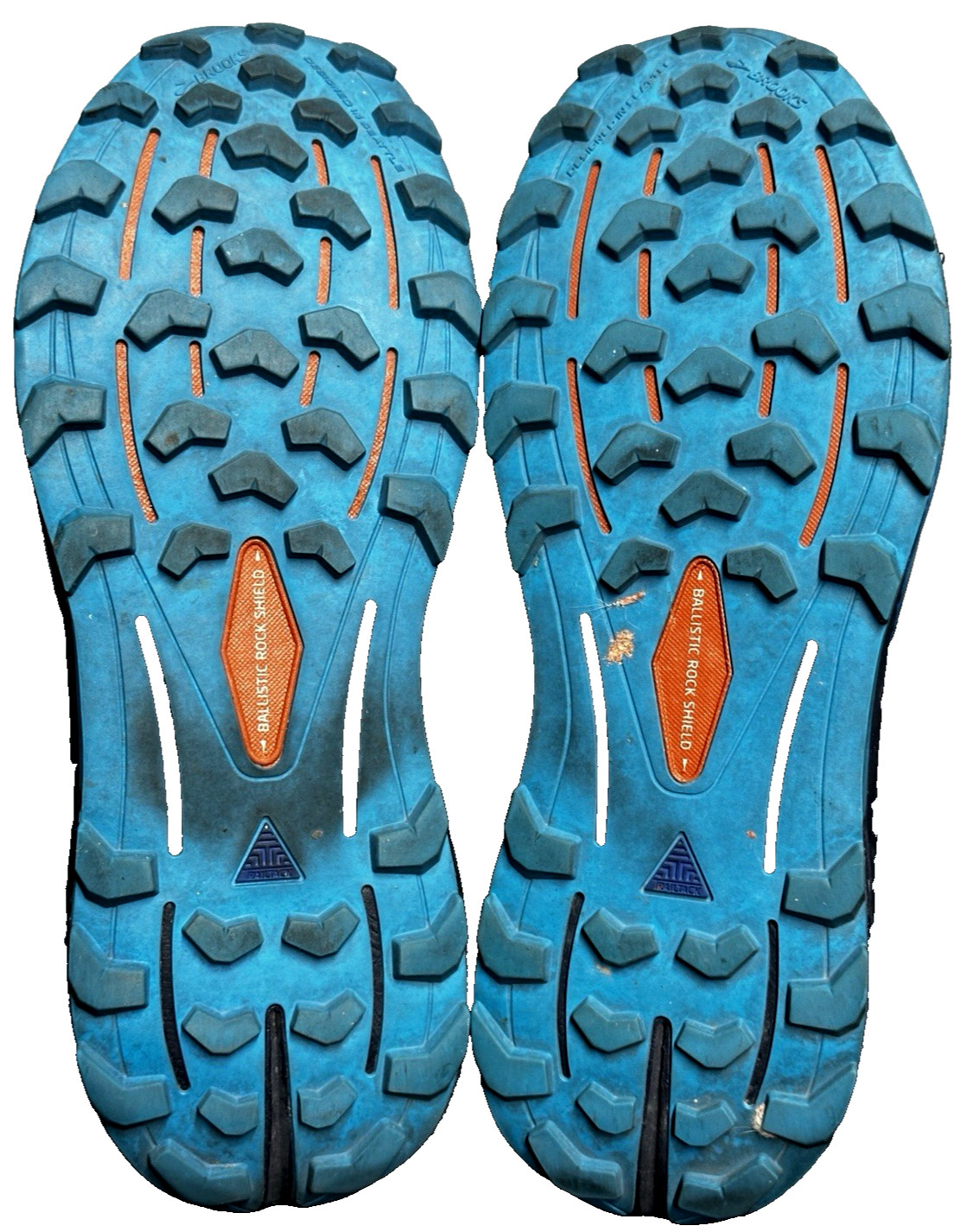 Brooks Cascadia 16 Trail Running Sneakers Men’s SZ: 11 Blue Black -Used