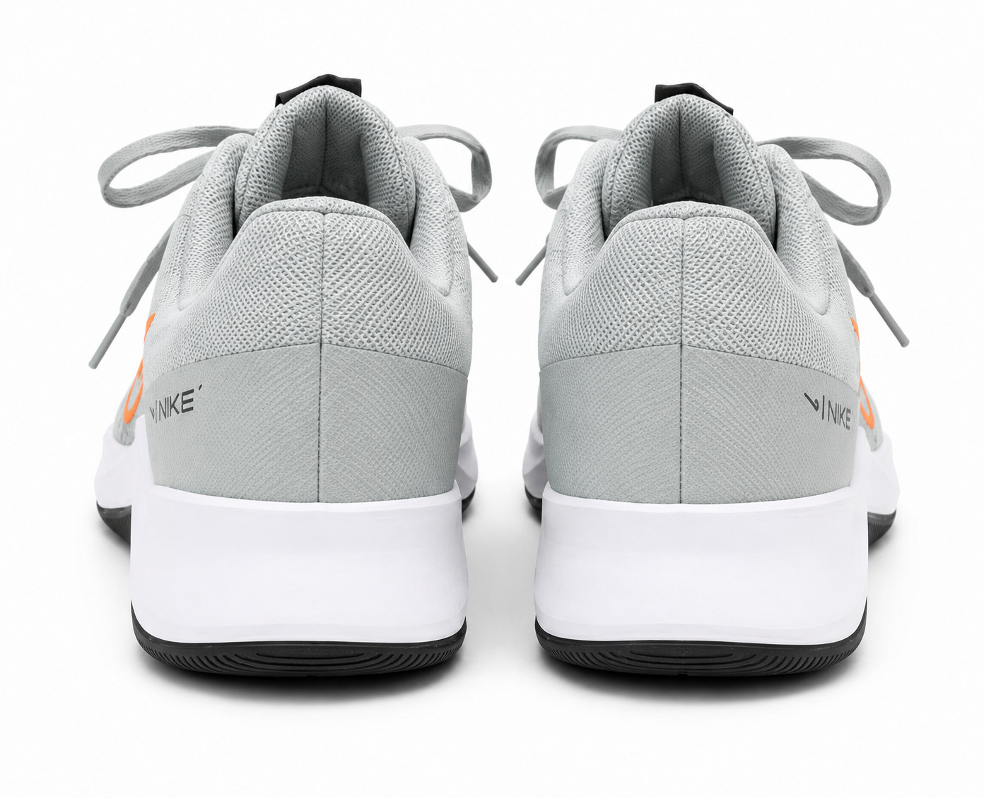 Nike MC Trainer 3 Men’s Training Shoes Size 11 Gray Orange Gym Sneakers Excelle