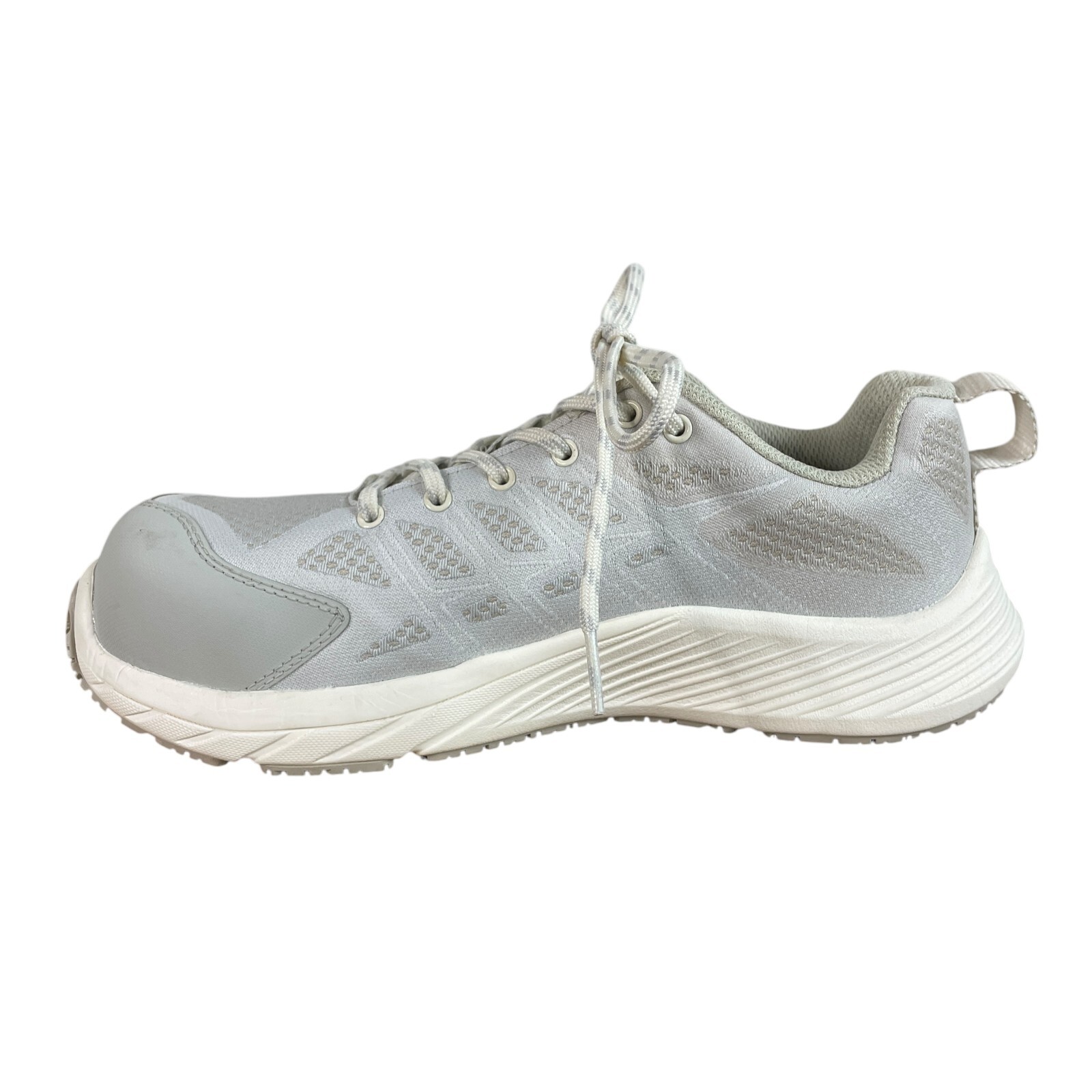 NEW Merrell Womens 8.5M Moab Flight Carbon Fiber Work Shoe Birch Gray J005232