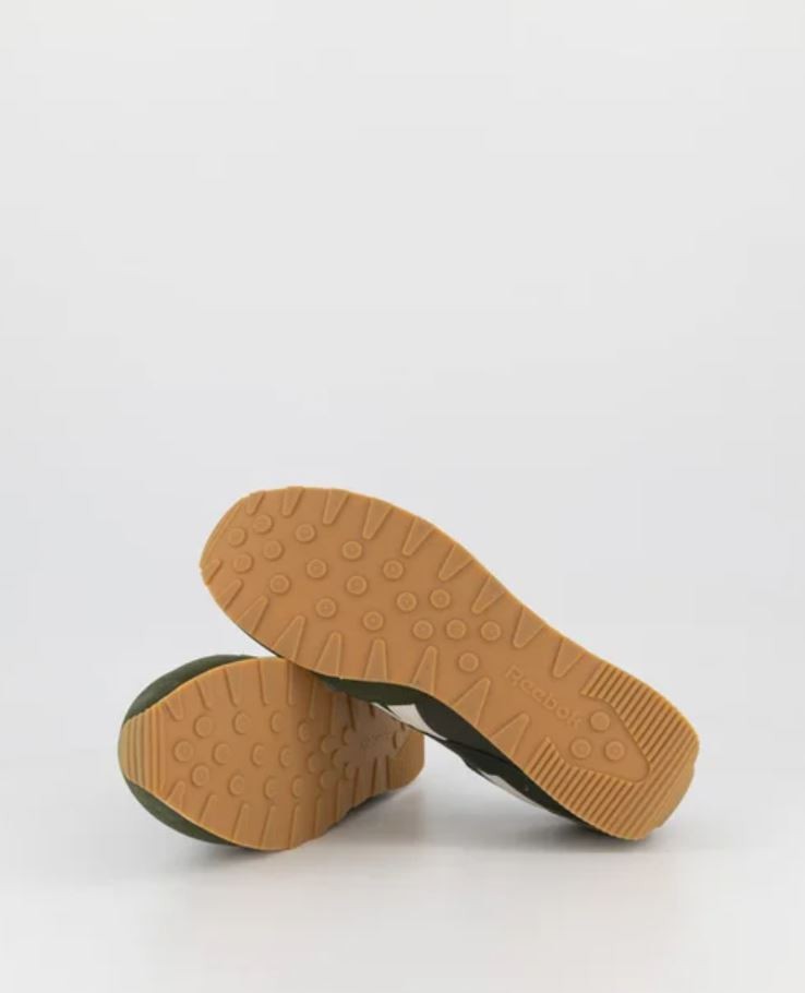 REDUCED | Reebok Glide Low Mens Casual Shoes (D) (Grit Green/Chalk)