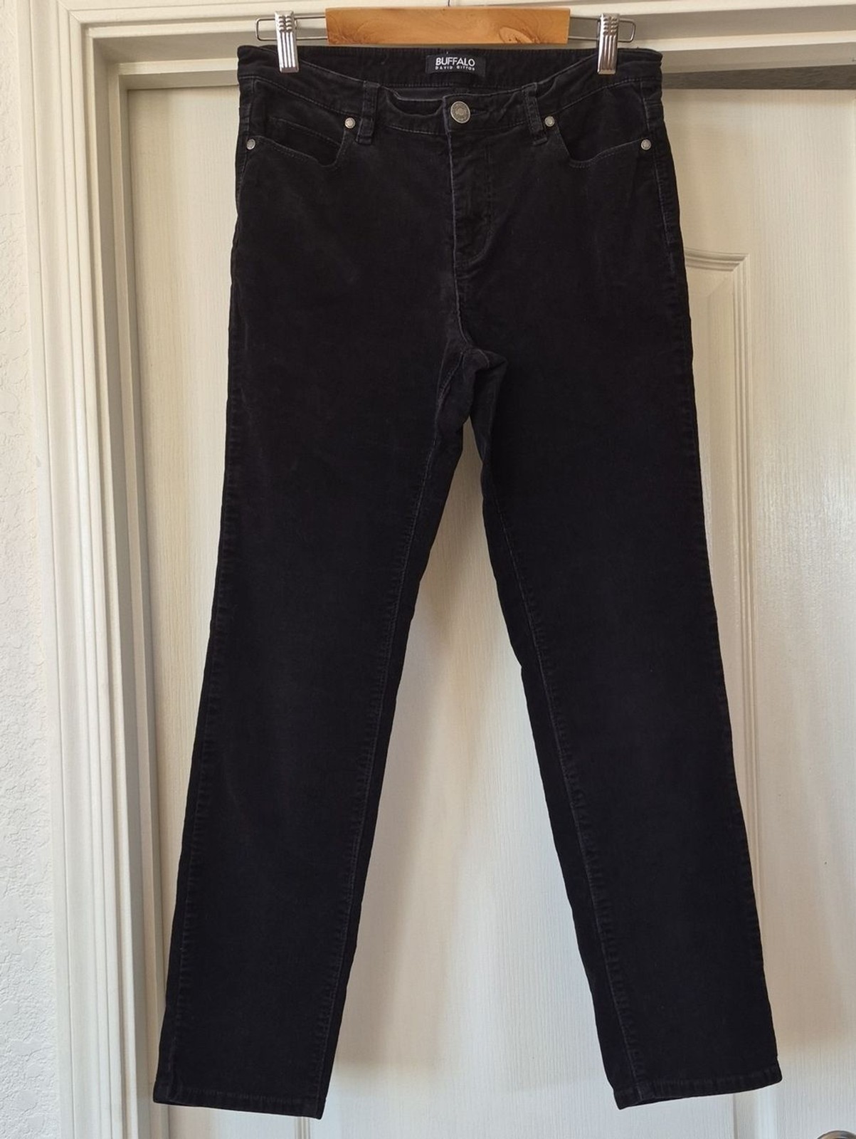Buffalo Supreme, Mid Rise Skinny Stretch, Pinwale Cotton Pants SZ 8/29