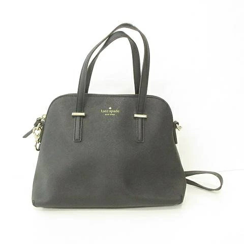 Used KATE SPADE Cedar Street 2WAY Leather Handbag PXRU4471 Black for Women Vecto