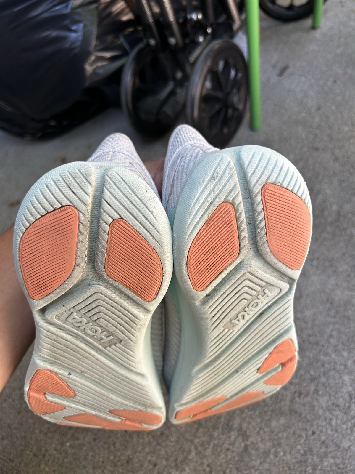 Hoka One One Solimar Stardust/ Aqua Breeze US Size Women 9B