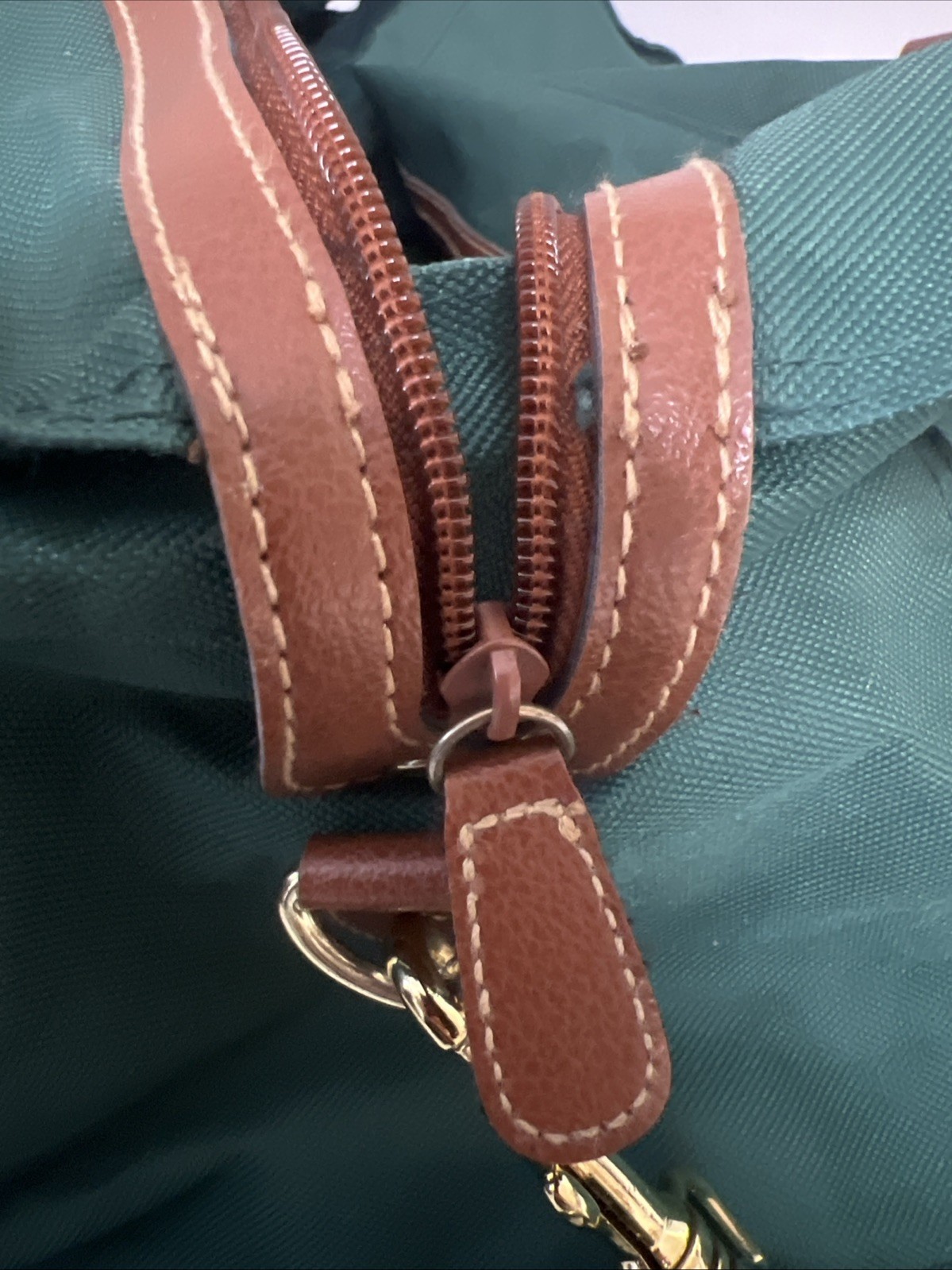 Vintage Ralph Lauren Weekender Duffle Bag 80’s-90’s Green Canvas Travel Tote