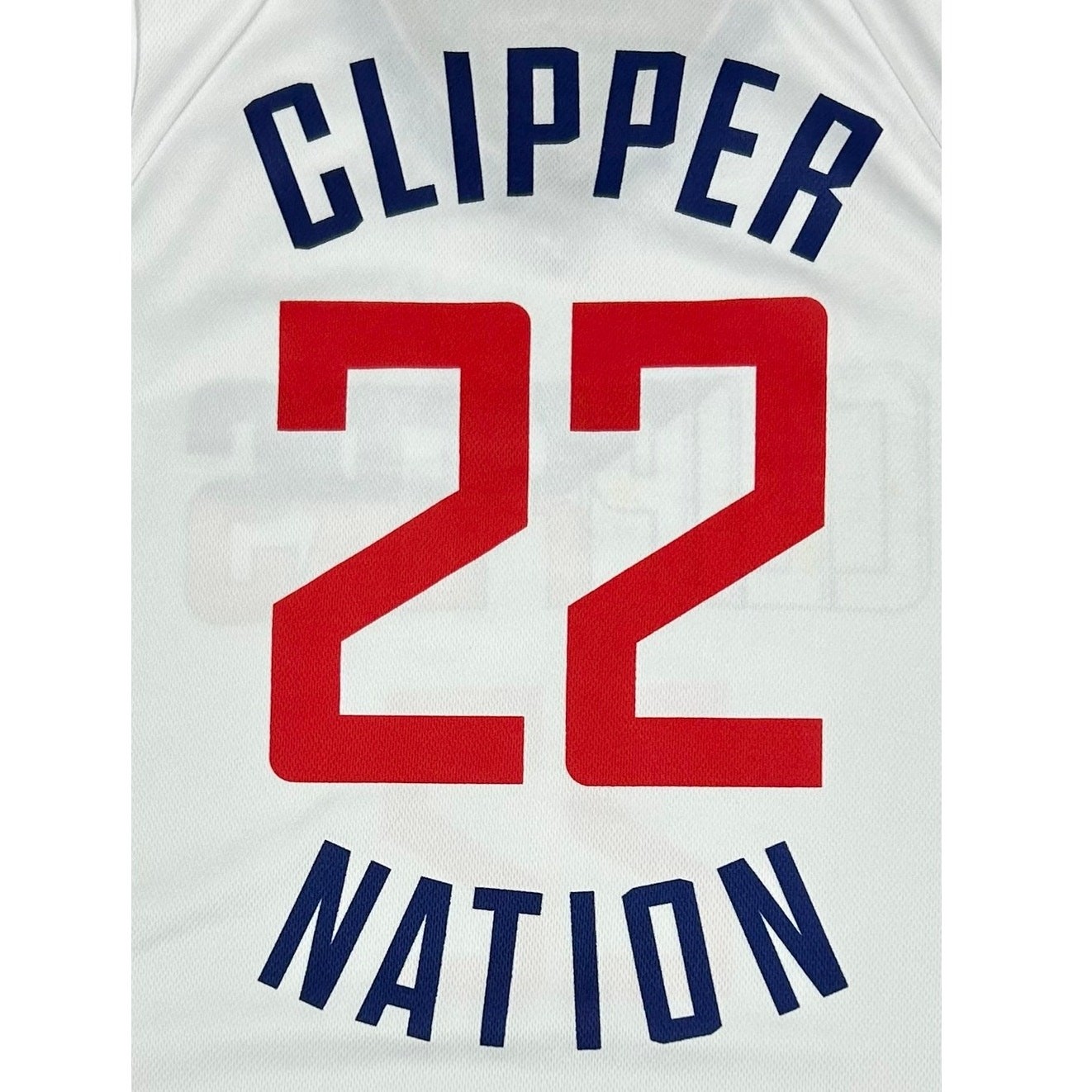 Los Angeles Clippers Jersey #22 Filipino Heritage Tank Top White Mens Size XL