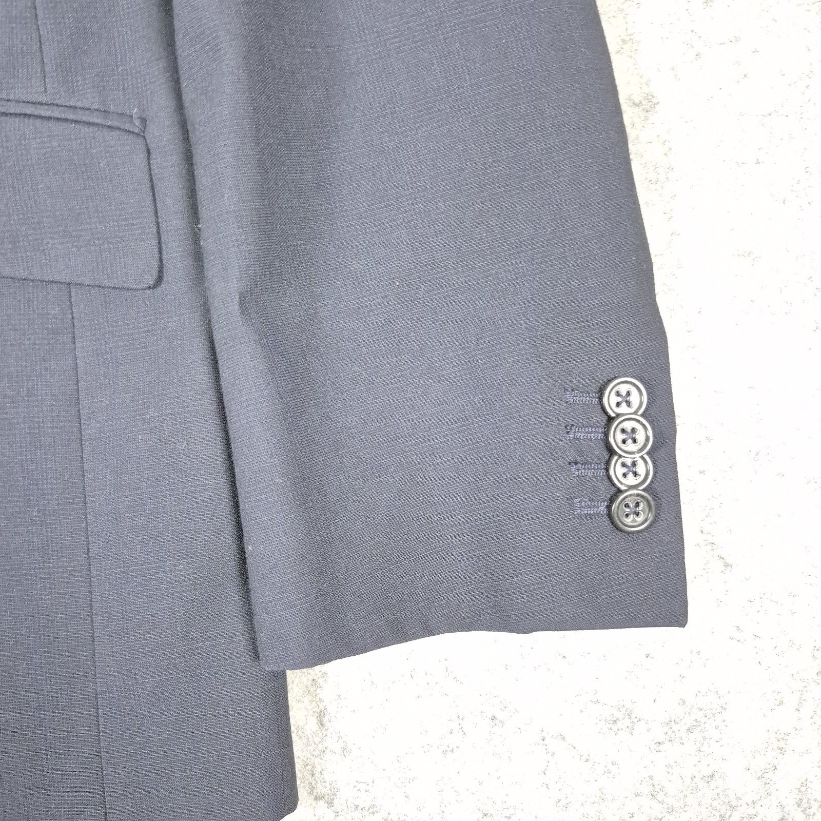 Banana Republic Blazer Mens 42R Gray Wool Blend Sports Coat Suit Jacket
