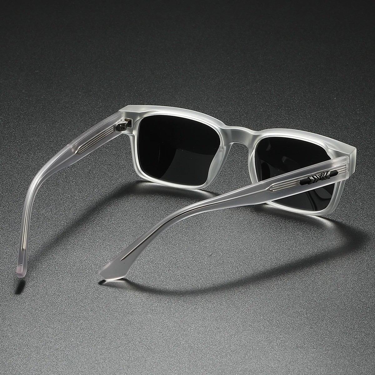 Quality Square Polarized Sunglasses Men Metal Core UV400 Unisex Sun Glasses Trav