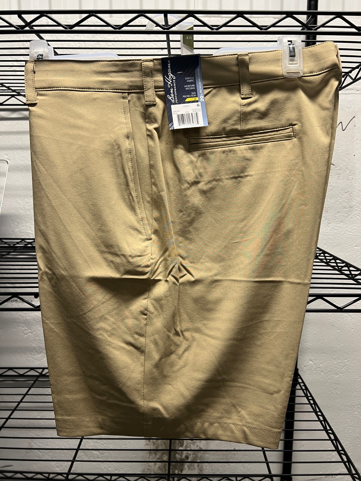 NEW W/ TAGS!! Ben Hogan Performance Men’s Active Stretch Flex Golf Shorts UPF 50