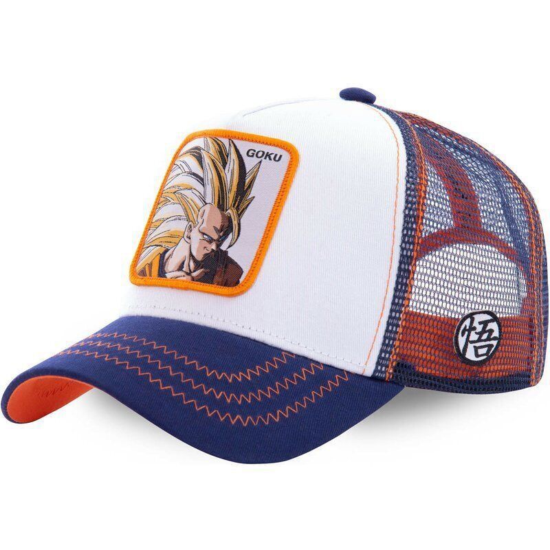 Animation Snapback Cotton Baseball Cap Men Women Hip Hop Dad Mesh Trucker Hat