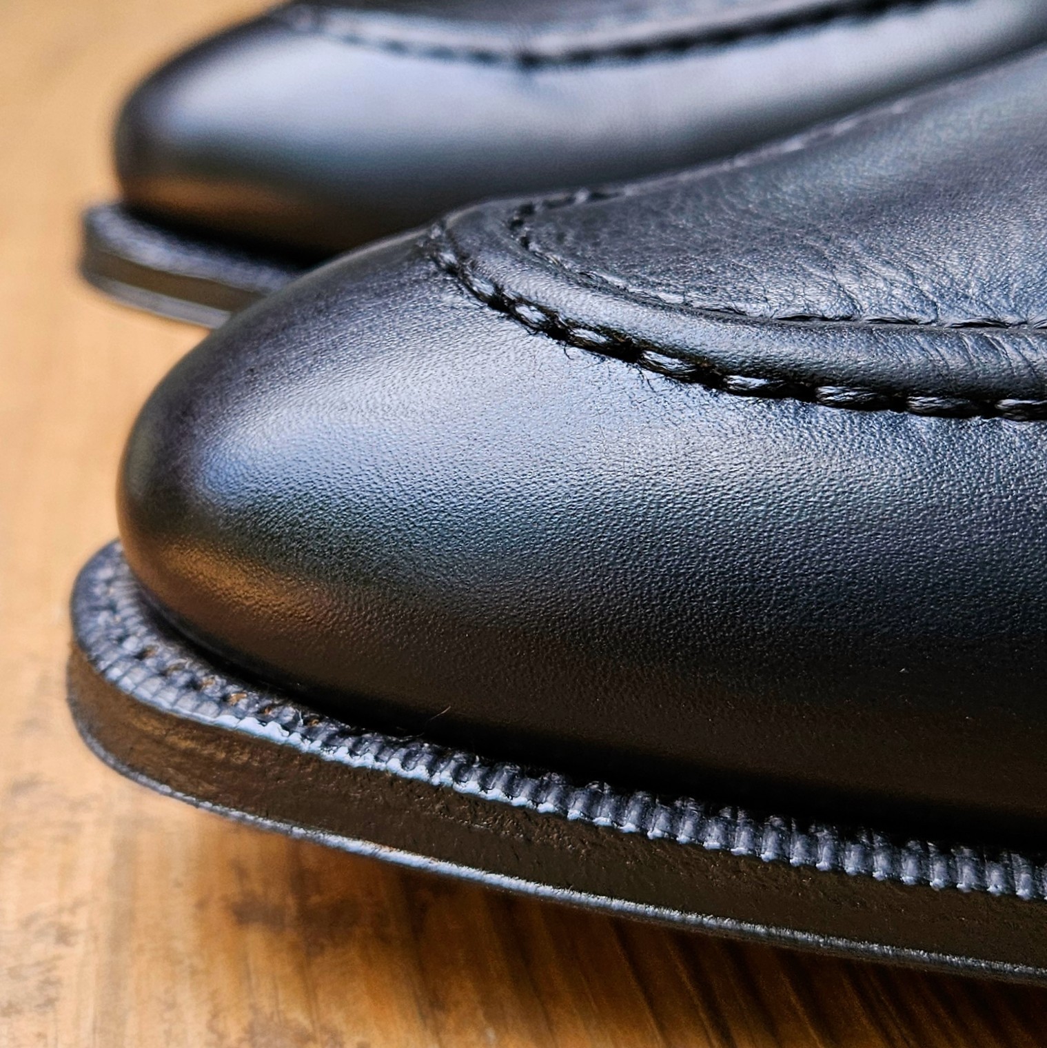 Meermin Horsebit Loafers Black Calf Size 10 D US 114678 $230 WORN 2X!