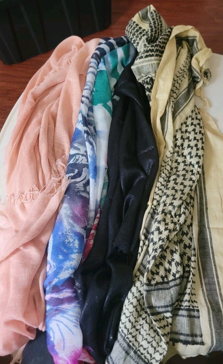 Women’s Scarf Lot Assorted Infinity Rectangle Square Paisley Plaid Fashion…