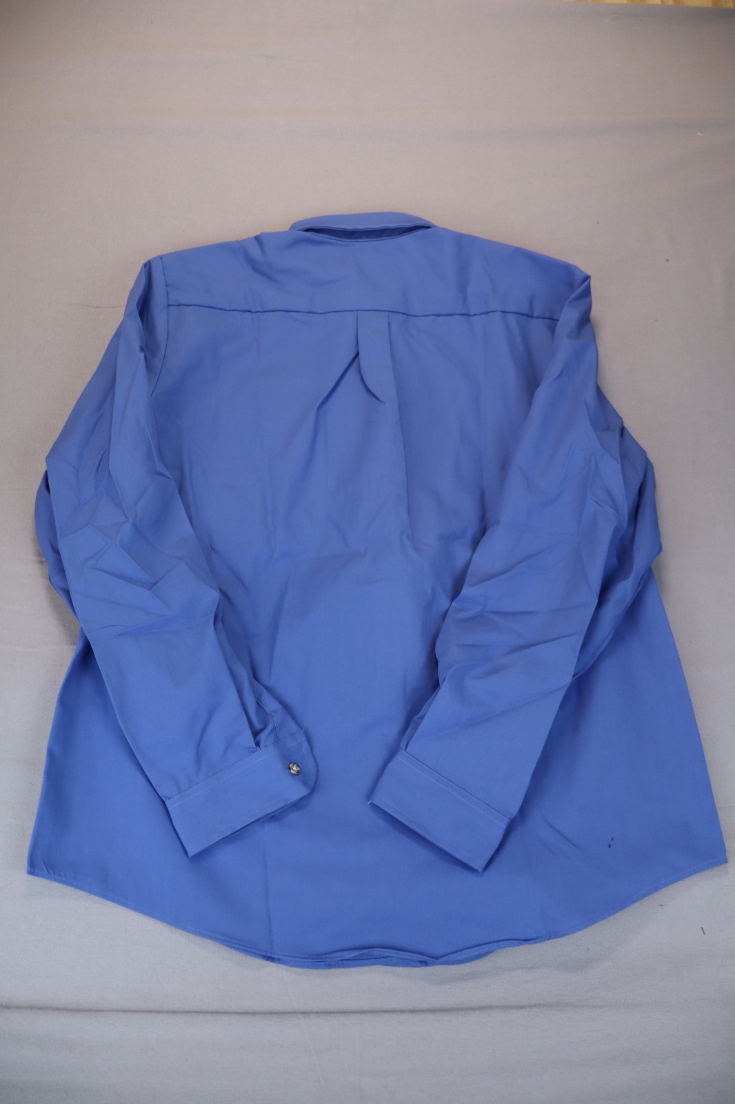 NEW Edwards 5280 Button Down Shirt Men’s French Blue Long Sleeve Poplin Size M