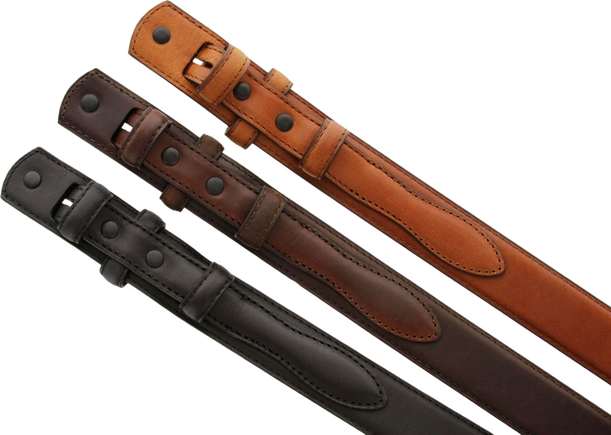 5547500 Genuine Leather Ranger Belt Strap 1-3/8″ Wide – Billet 3/4″ Wide