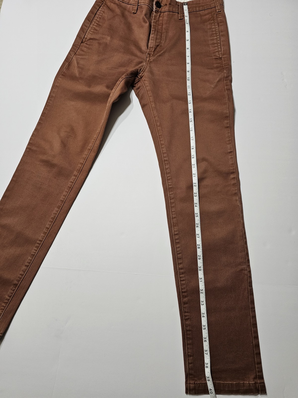 Levi Strauss & Co Chino Pants Men’s W29x L32 Brown Two Horse Brand Cotton