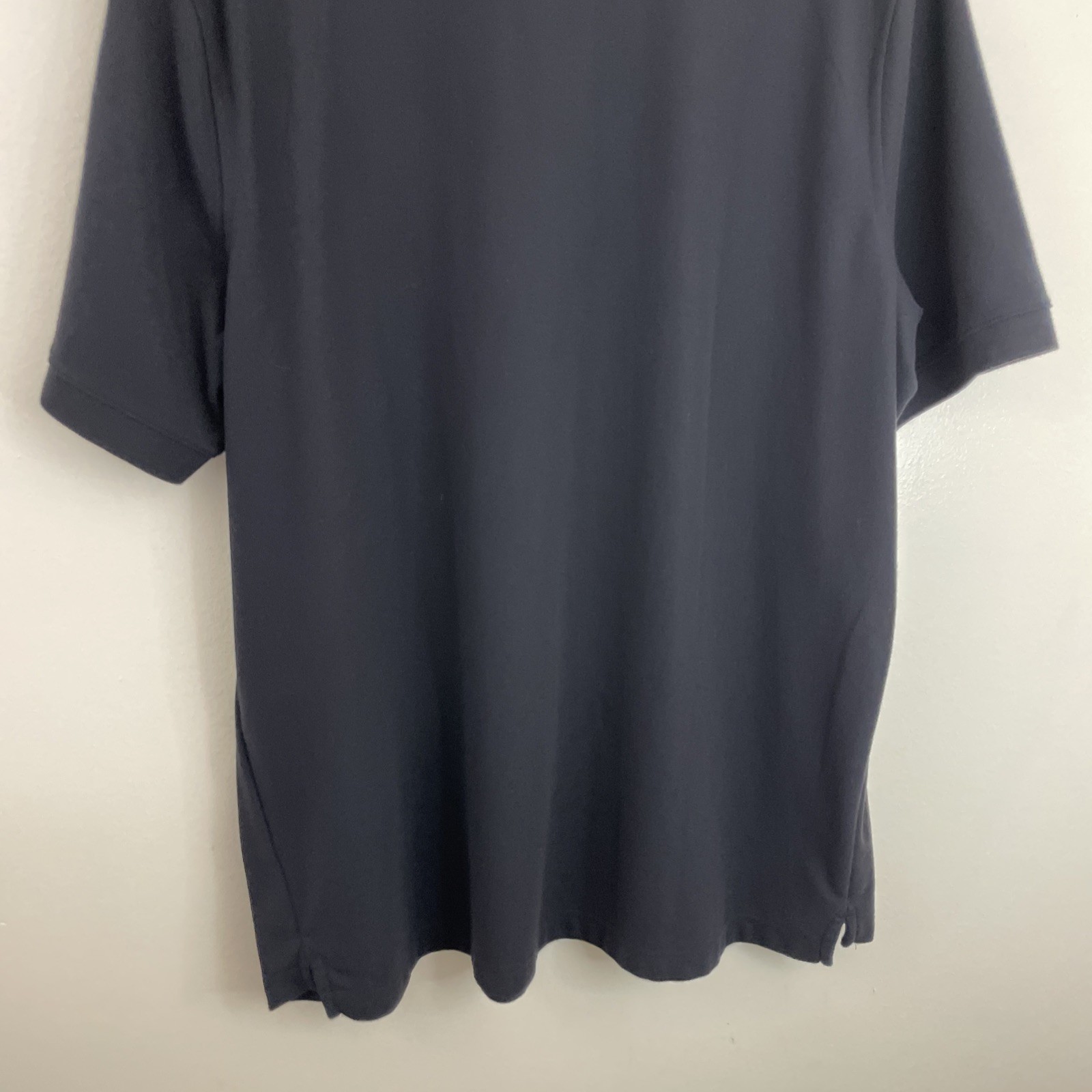 Croft & Barrow Polo Shirt Mens 2XB Big 2X Black Short Sleeve Classic