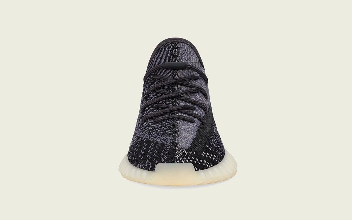 adidas Yeezy Boost 350 V2 Carbon Men’s Carbon Black Sports Sneaker FZ5000