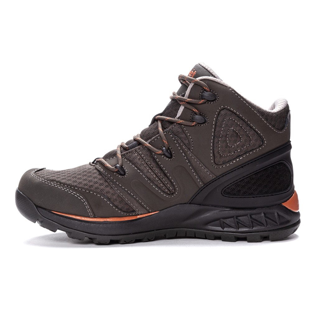 Propet Veymont Round Toe Hiking Mens Brown Casual Boots MOA022SGUO