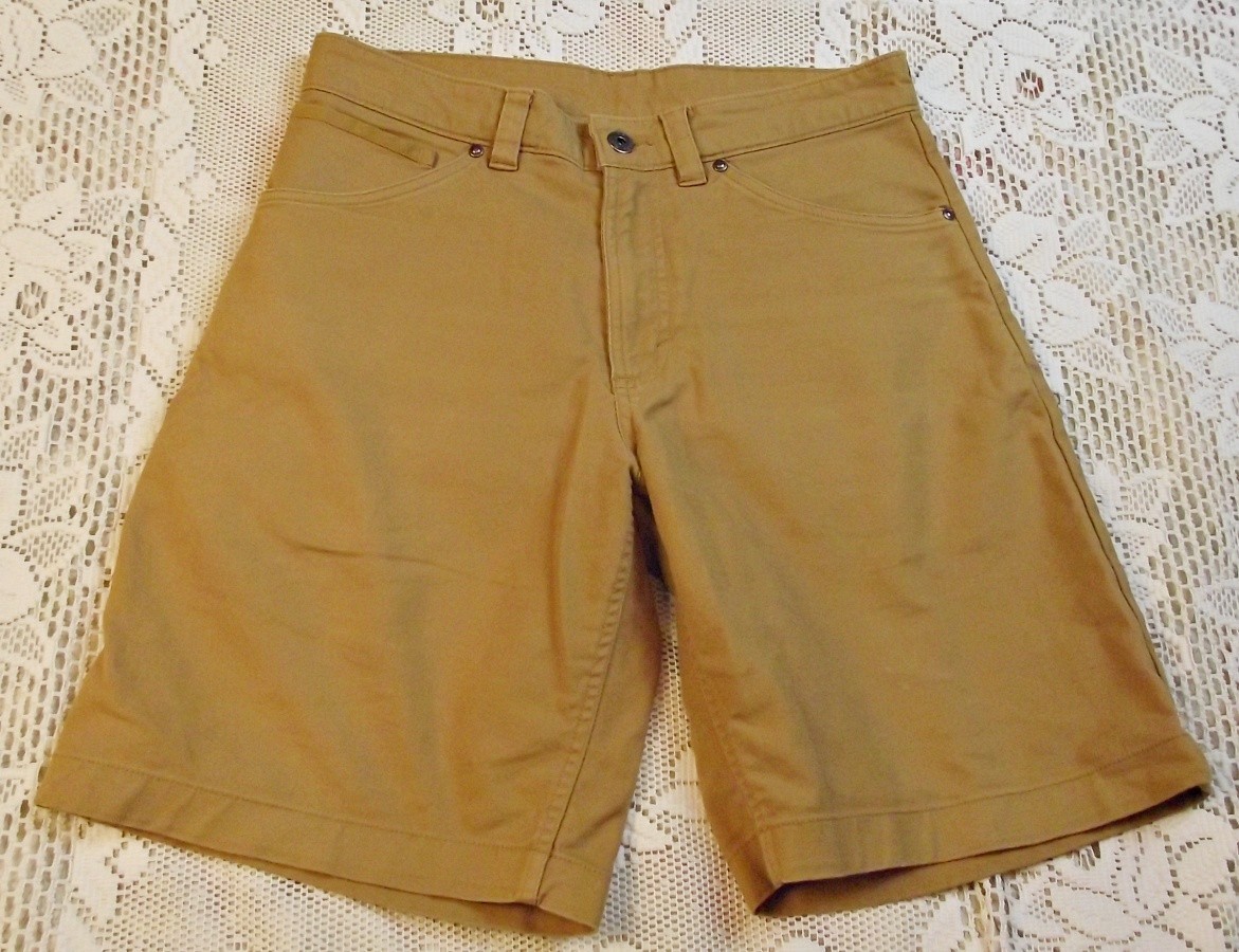 The North Face Mens Cotton Stretch Walking Golf Hiking Shorts Brown Chino 30×9