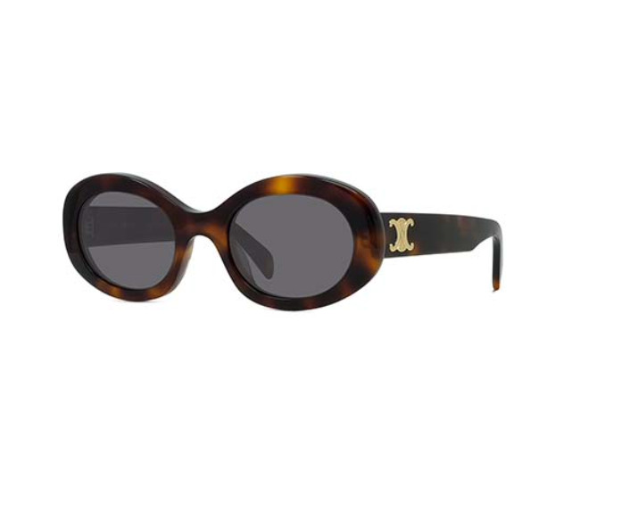 Celine CL40194U 53A 52 Havana Sunglasses CL40194U