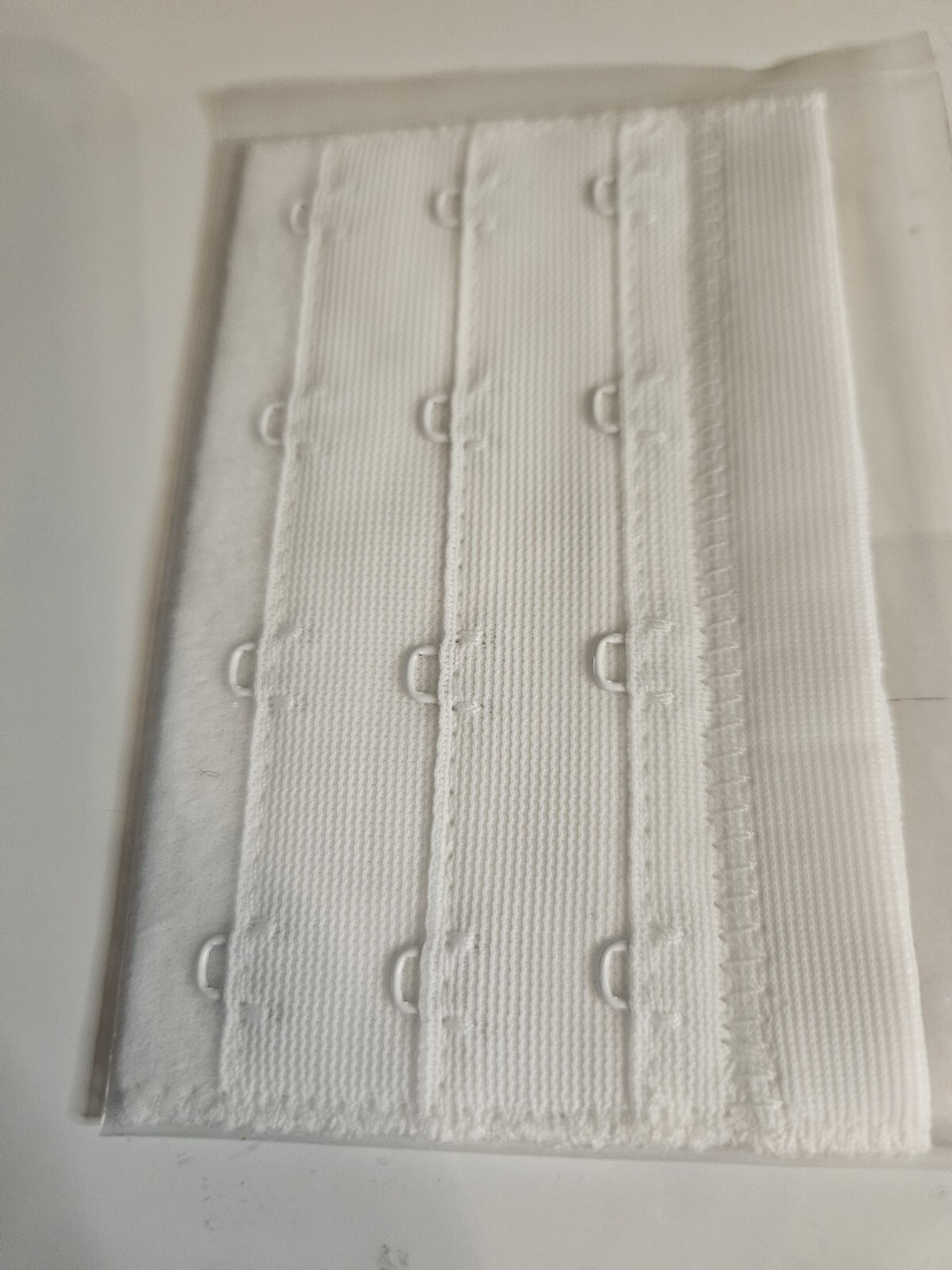 Bra Extender 4 Hooks 3 Rows Set of 2 White and Black
