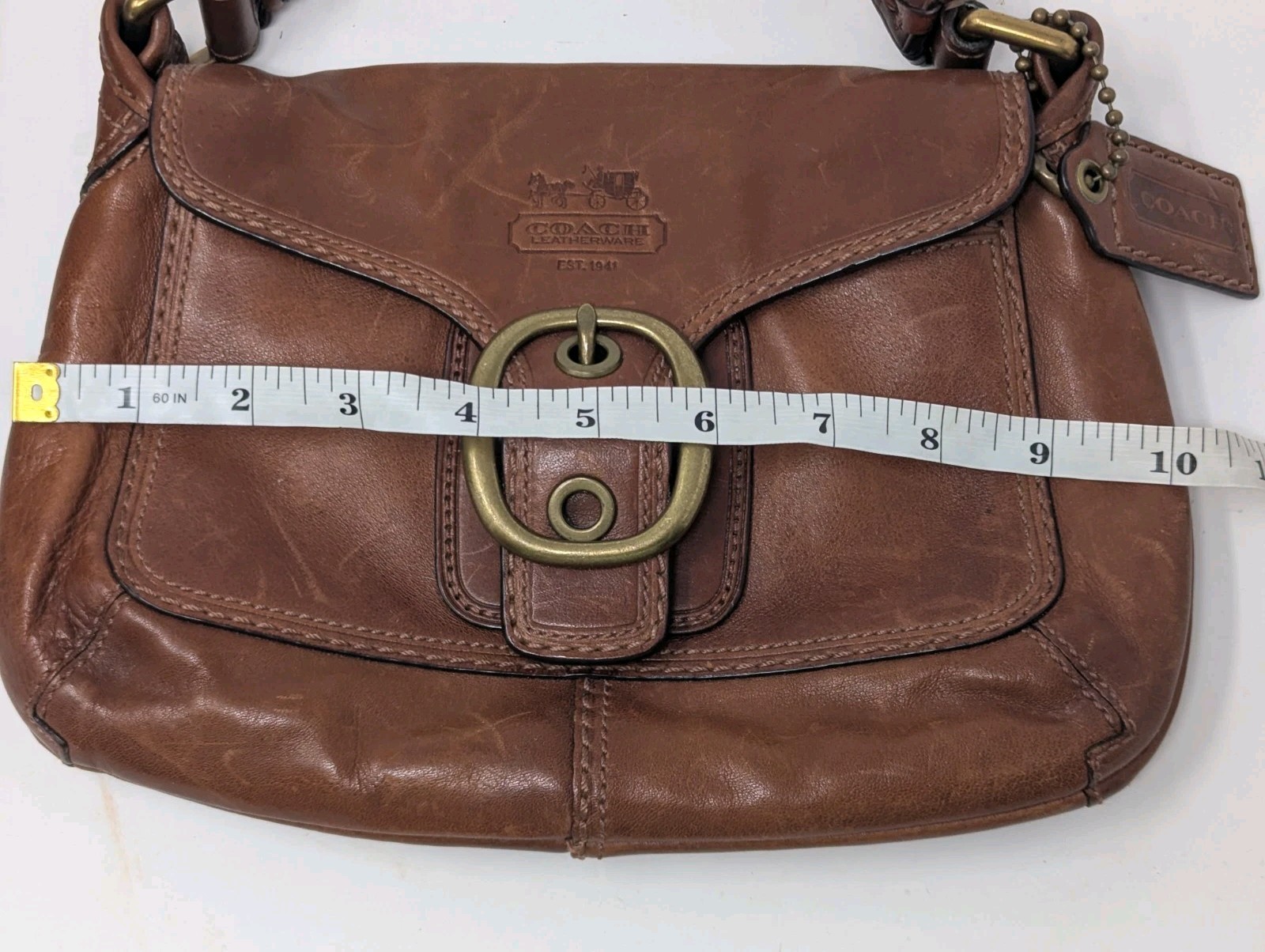 Coach Bleeker Legacy Tattersall Vintage 11427