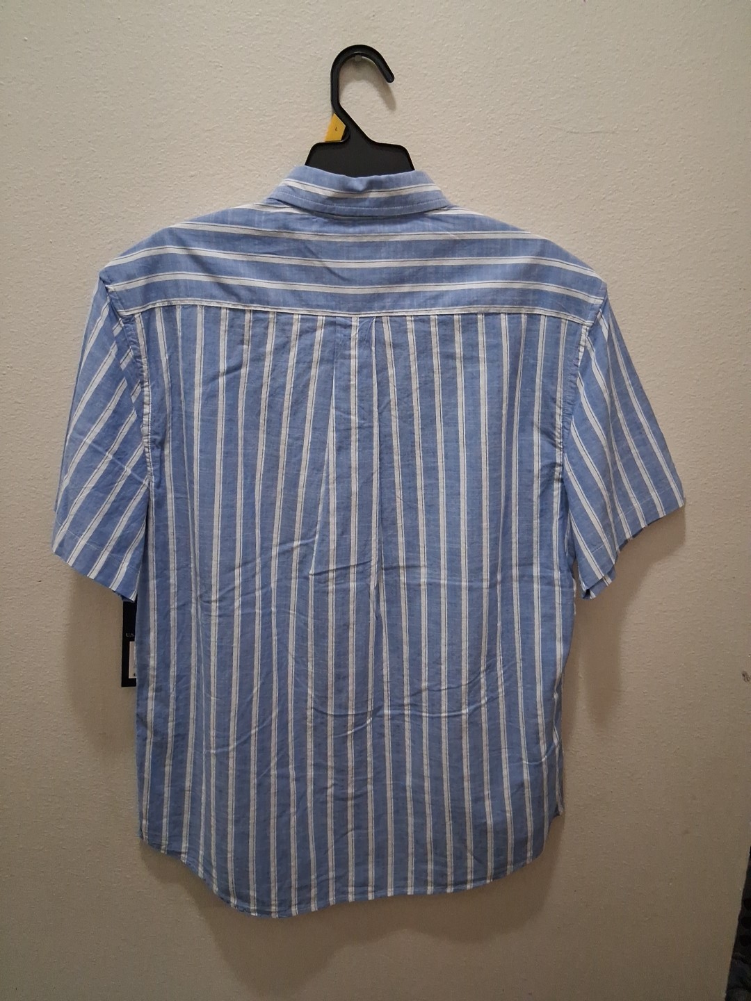 Mens U.S. Polo ASSN Short Sleeve Woven Shirt Size Large NWT