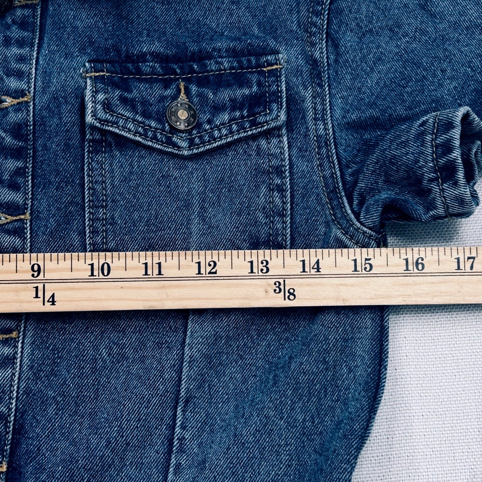 Lioness U Know Whats Up Denim Romper Womens S Blue Utility Button Front Playsuit