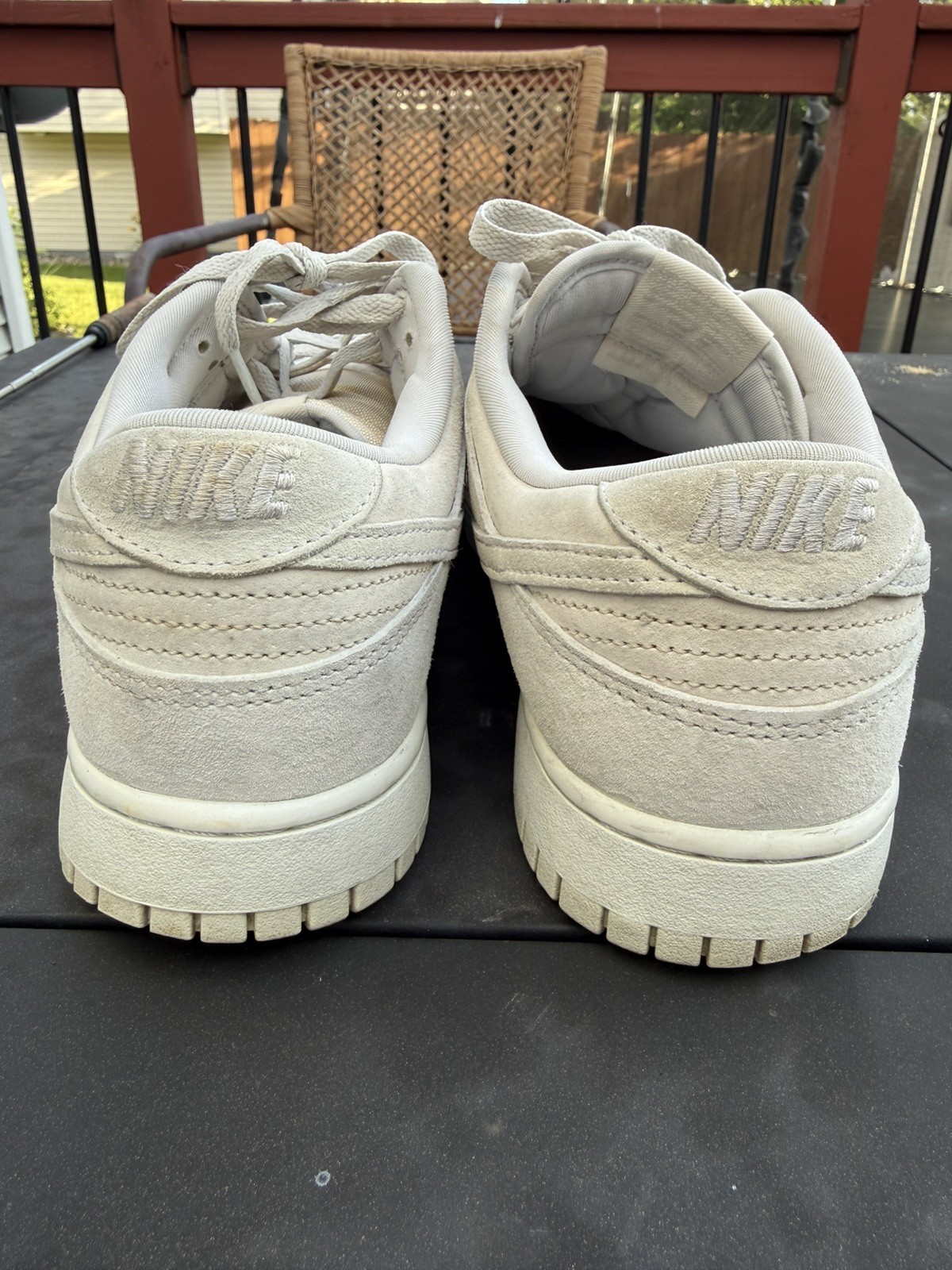 Nike Dunk Low Premium Men’s Size 12 Vast Grey Suede Shoes Nice