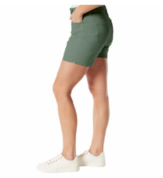 NEW Gloria Vanderbilt Women’s Classic Five Pocket Amanda Shorts Size 14