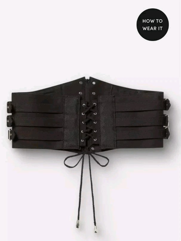 NWT Corset Waist Belt Plus Size 00/0X