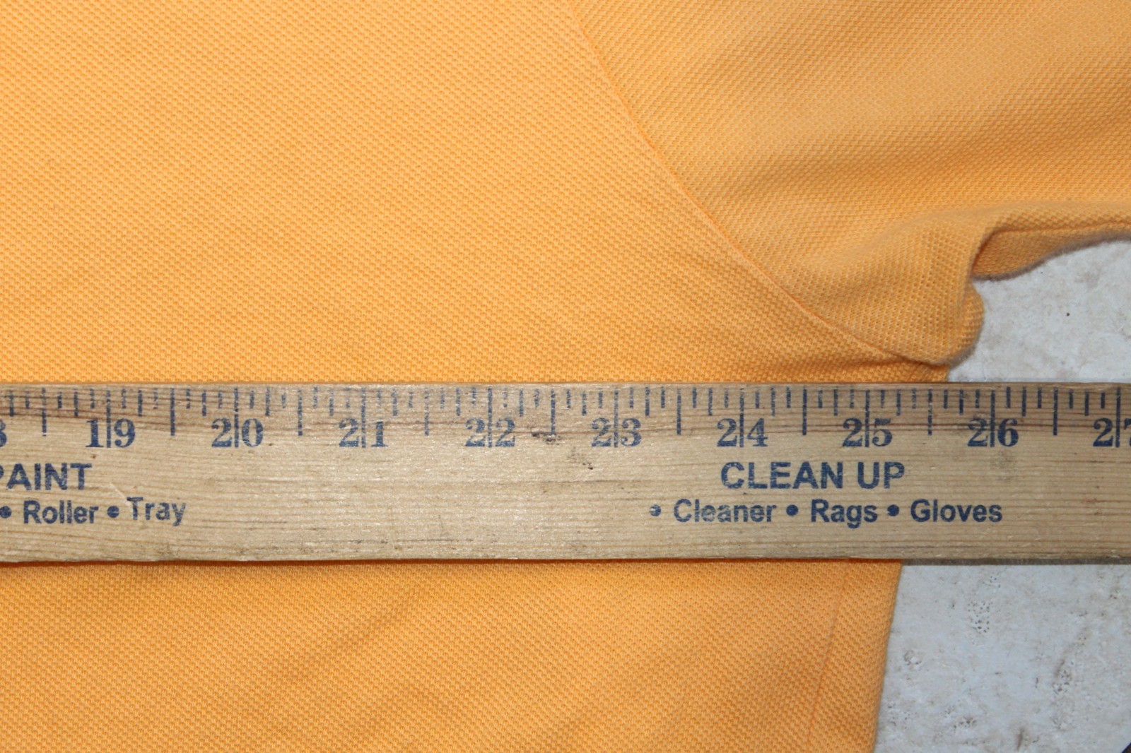 Lacoste Polo Shirt Men XL (9) Orange 100% Cotton Embroidered Logo Made in France
