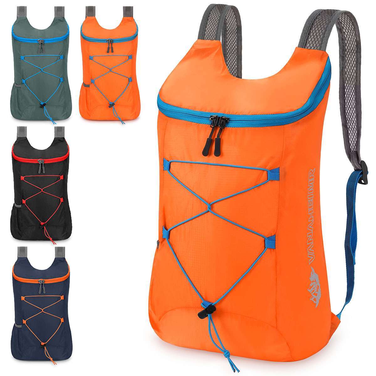 Light Foldable Waterproof Outdoor Sports Backpack Camping Hiking Travel Gym Bag