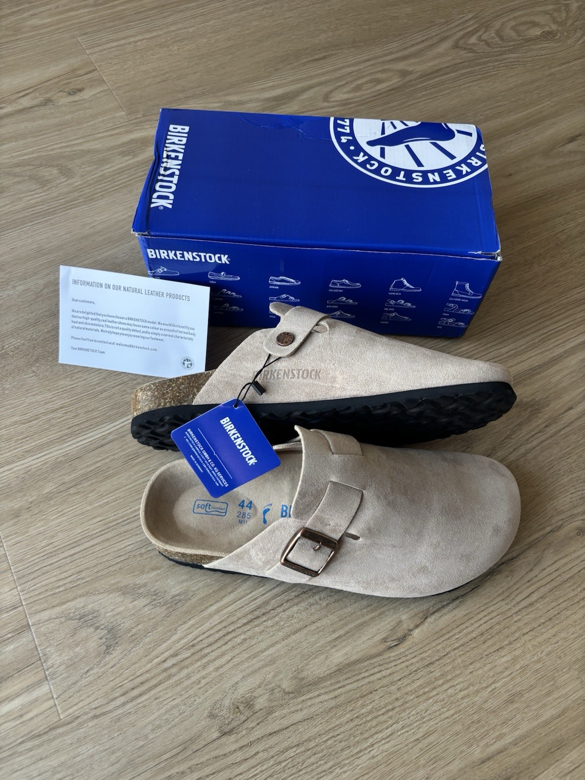 Birkenstock Boston – Taupe