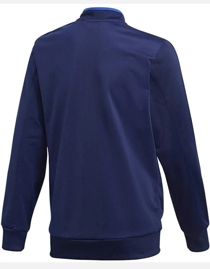 adidas YOUTH X-LARGE Condivo 18 Polyester Jacket CF4334 DARK BLUE/WHITE NWT