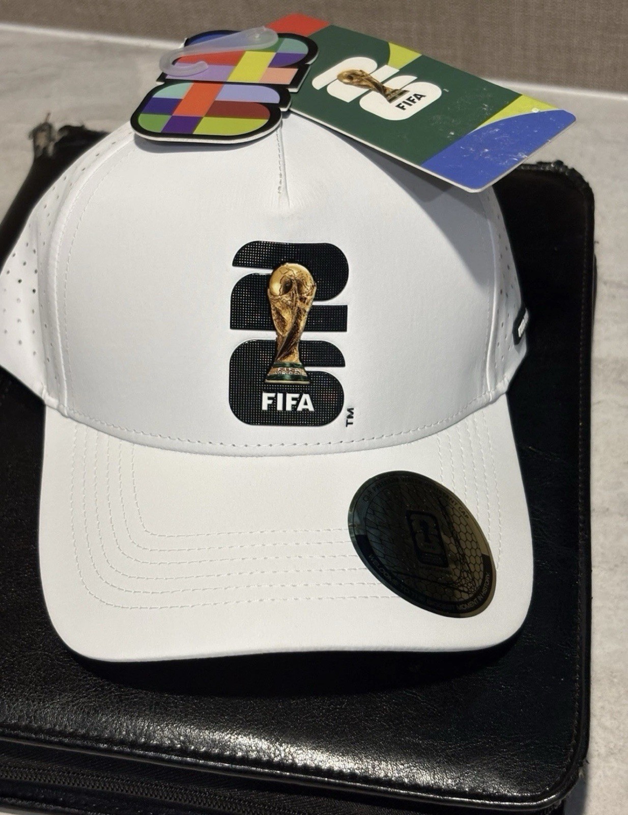 RARE LIMITED EDITION Beautiful White ⚽ FIFA World Cup 2026 Hat – Offers Welcome