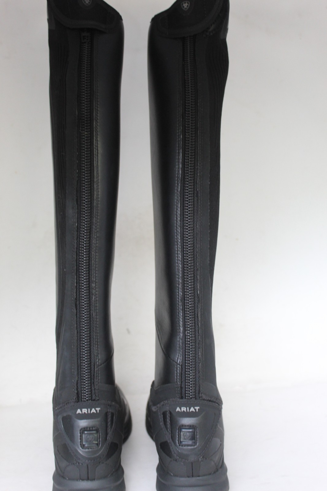 ARIAT Women’s Ascent Black Synthetic Leather /Mesh Tall Boot Size 10