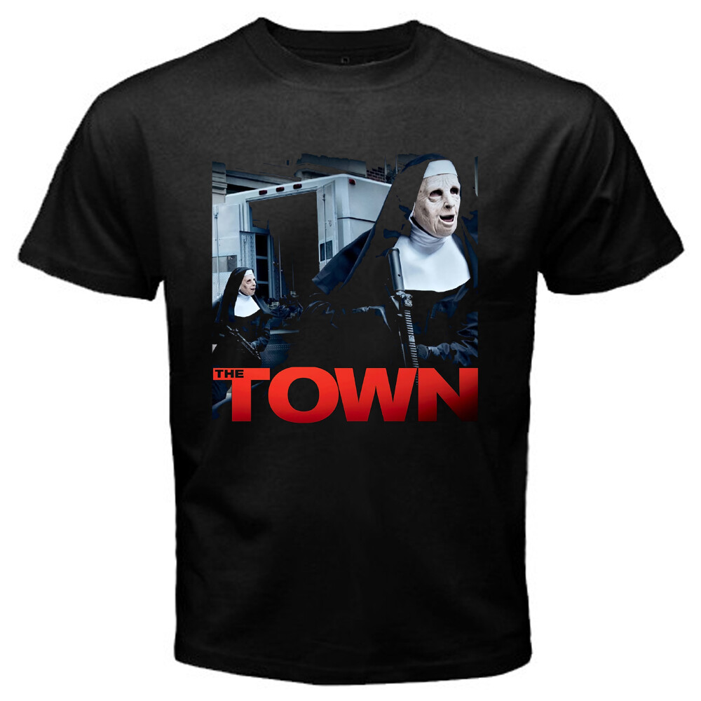 The Town 90’s Movie Men’s Black T-Shirt Size S to 3XL