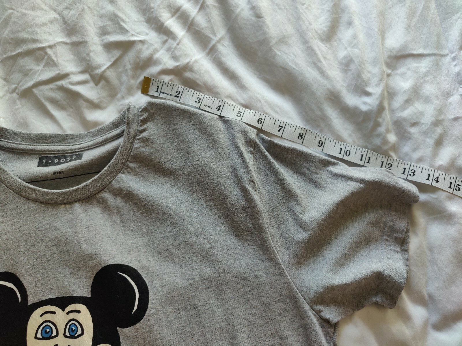 T-Post Wearable Magazine T Shirt #161 Fat Mickey Mouse Large L