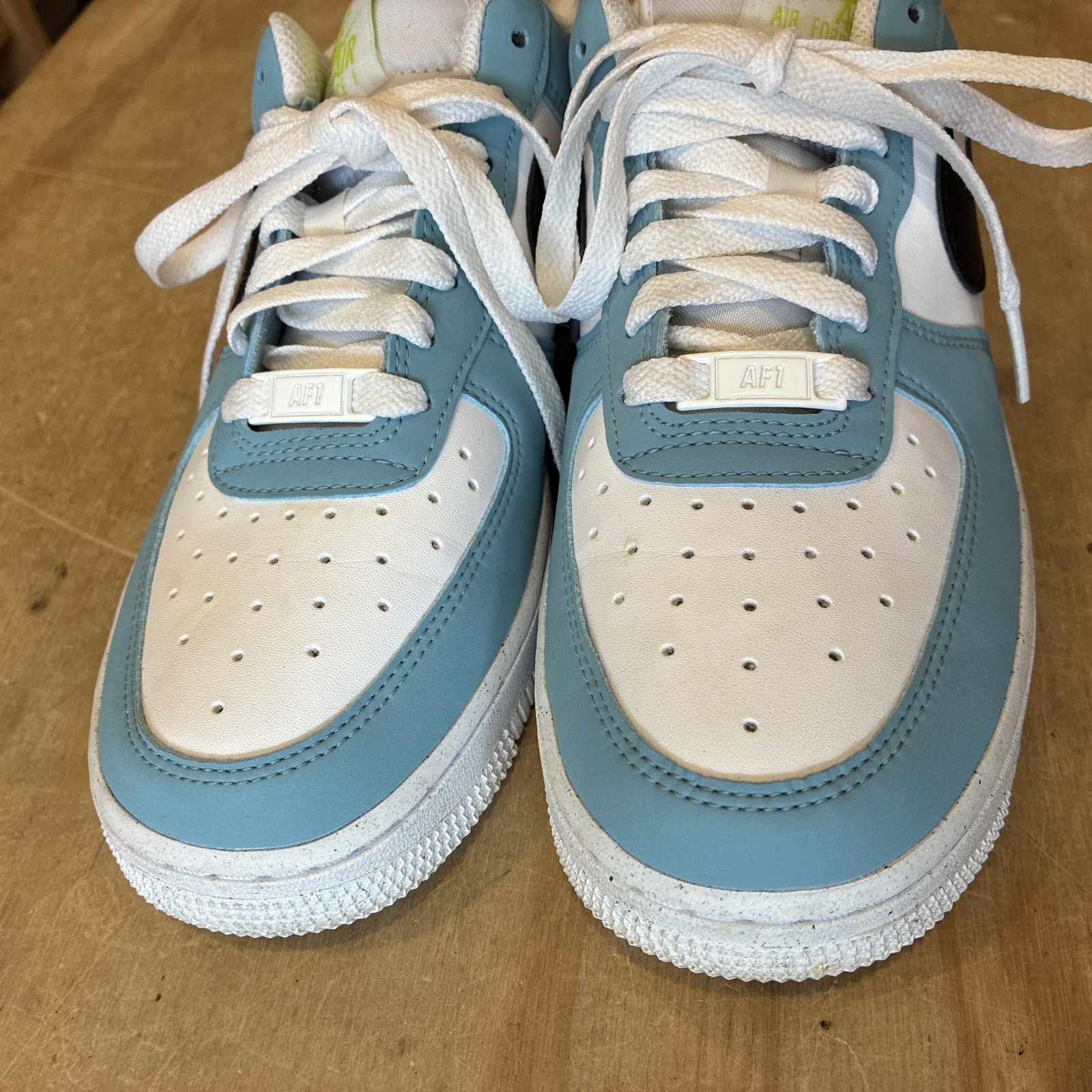 M038) Nike Air Force 1 ’07 Next Nature Blue/White HJ9571-400 Women’s Size 7