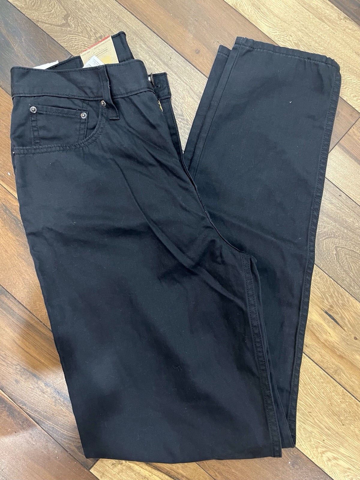Levi’s high waisted mom jeans black cotton hemp blend NWT 28×32