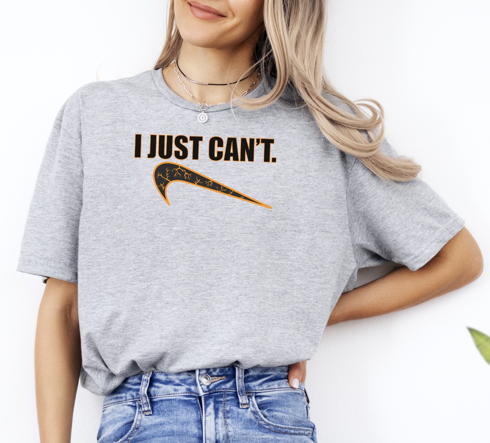 I Just Cant Parody Funny Unisex Heavy Cotton Gildan Tee, Select Your Design