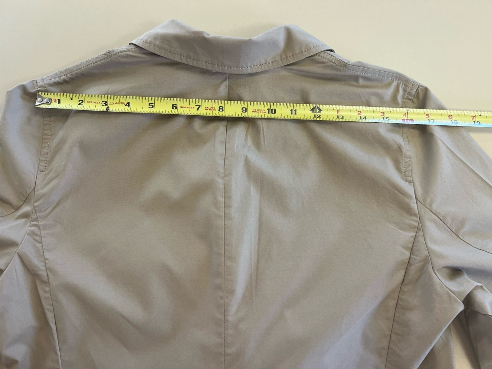 Talbots safari jacket womens size 16 in tan