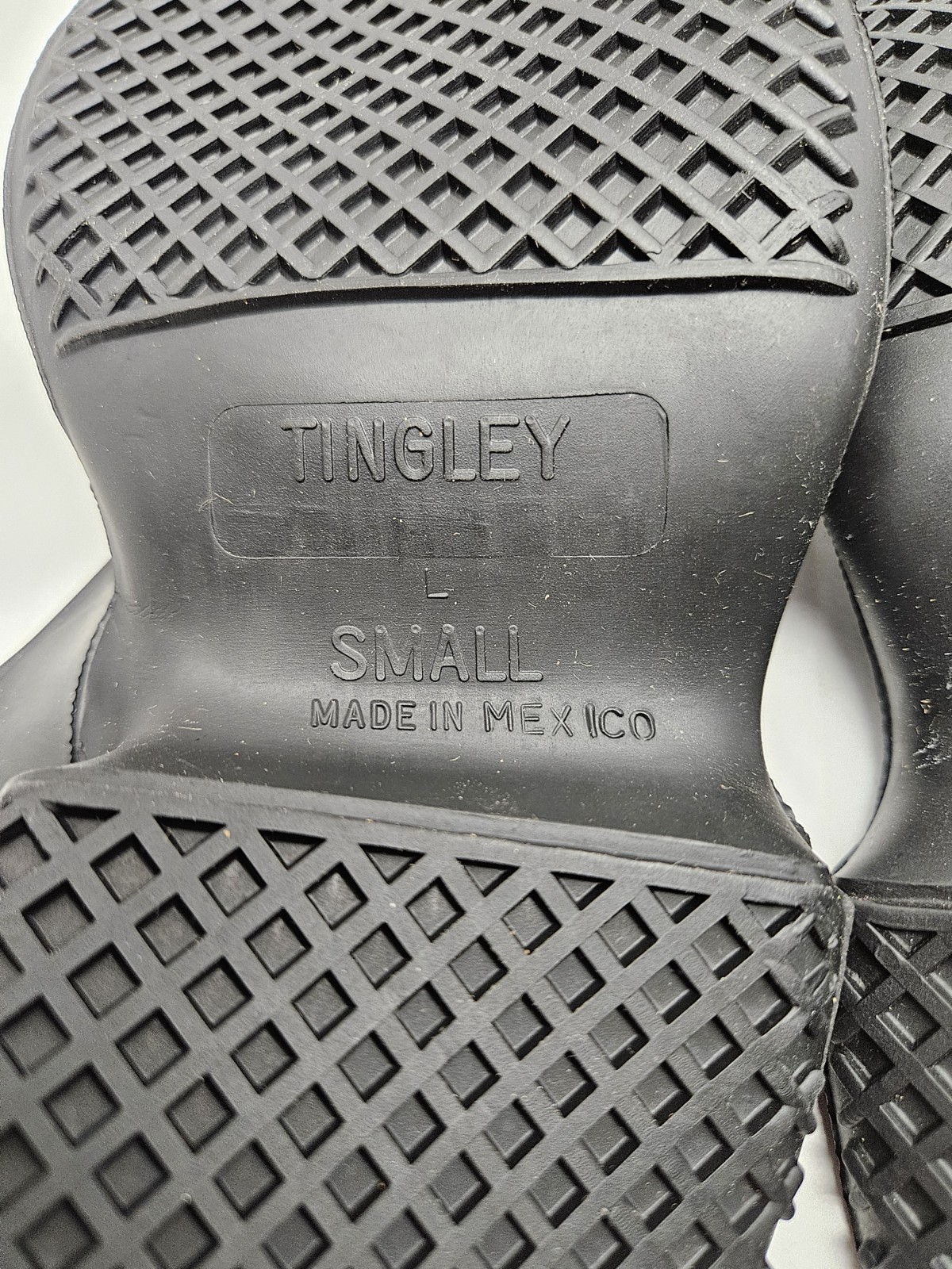 Tingley Weather Fashions Rubber Overshoes Commuter 1000 Small 6.5-8 Black