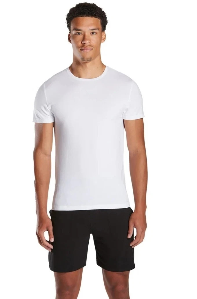 Pair of Thieves Men’s Classic Fit Short Sleeve Crewneck Undershirt 2pk – White