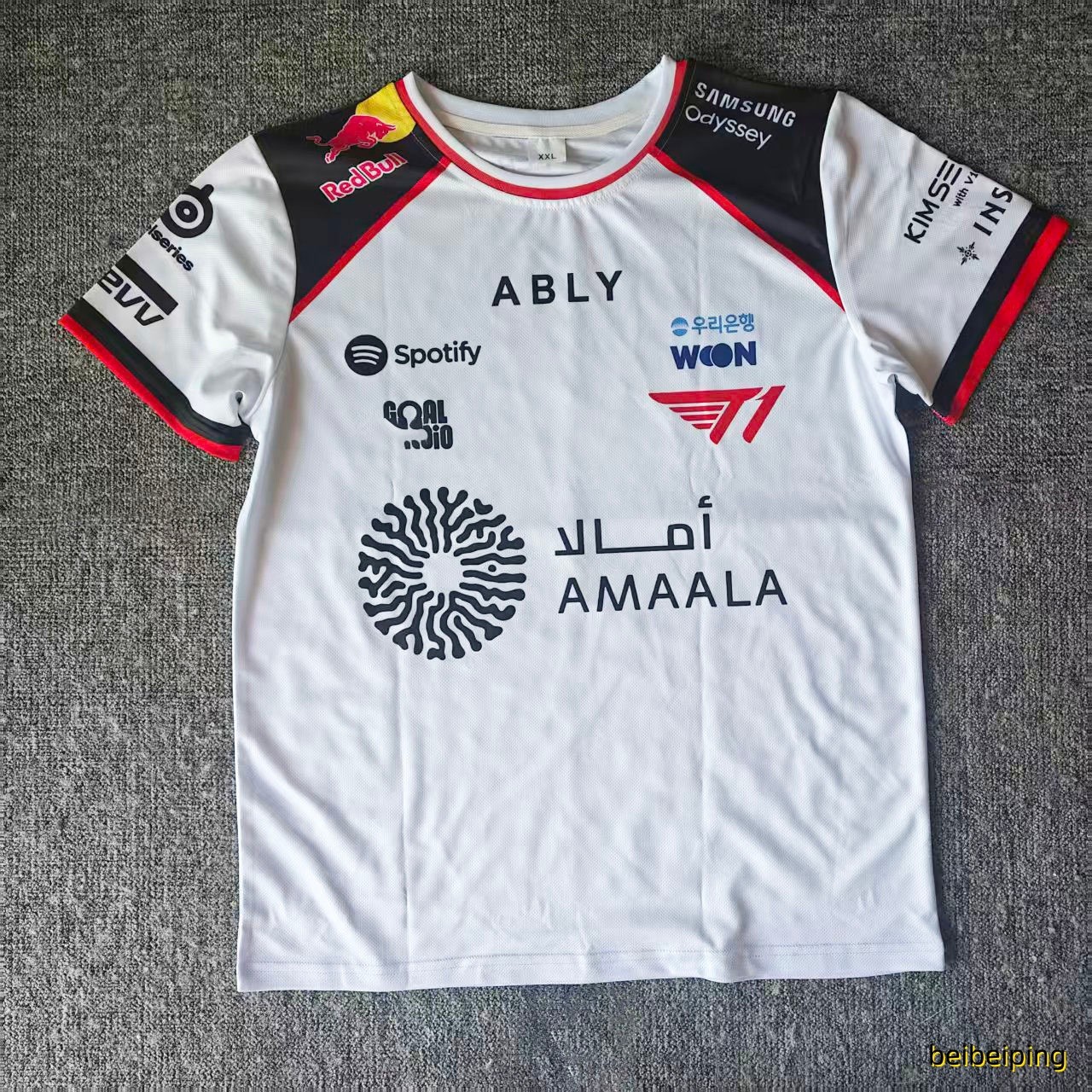 2026 LCK Team T1 Uniform LOL Regular Season T-shirt Faker Basic Tee Tops Unisex
