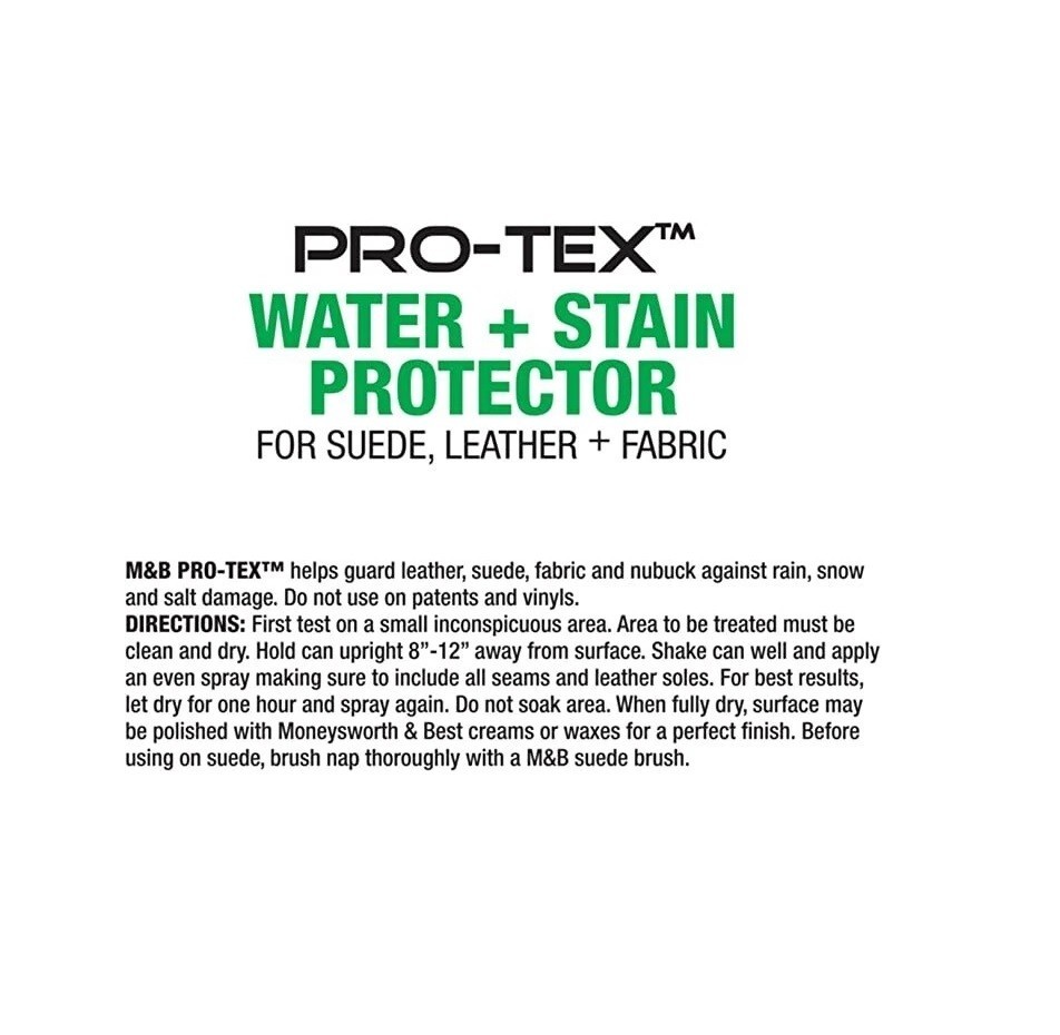 Moneysworth & Best Pro-Tex Water & Stain Shoe Protector (10.5oz) Pick Your Size