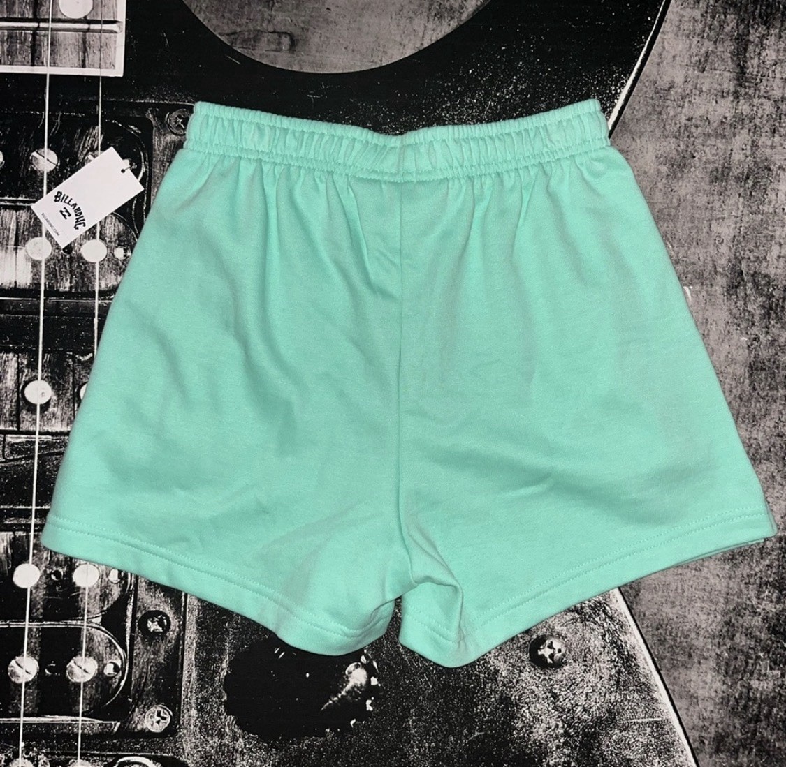 NWT Billabong Wave Runner Fleece Shorts Sz XS Spearmint