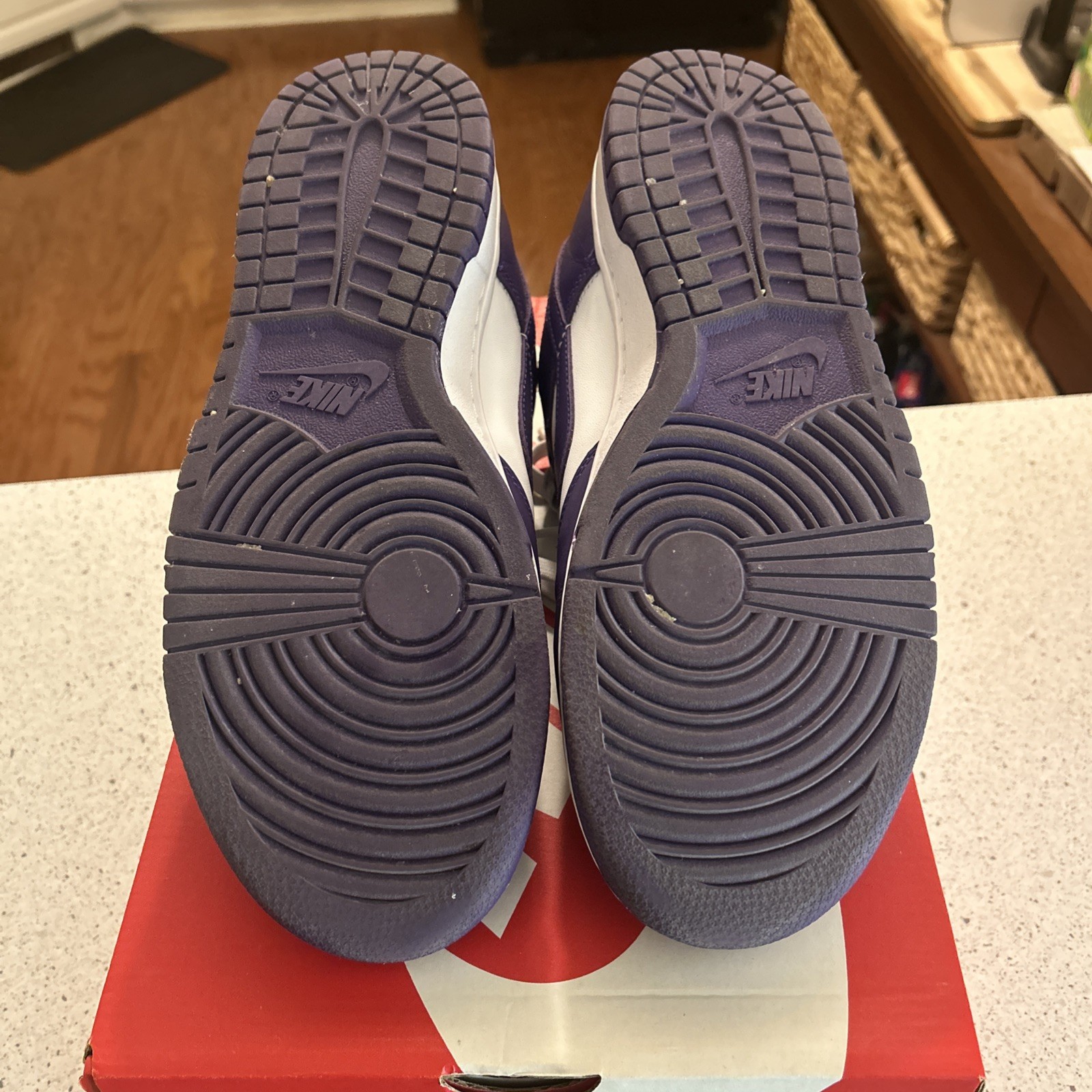 Nike Dunk Low Court Purple Men’s Size 9.5 DD1391-104