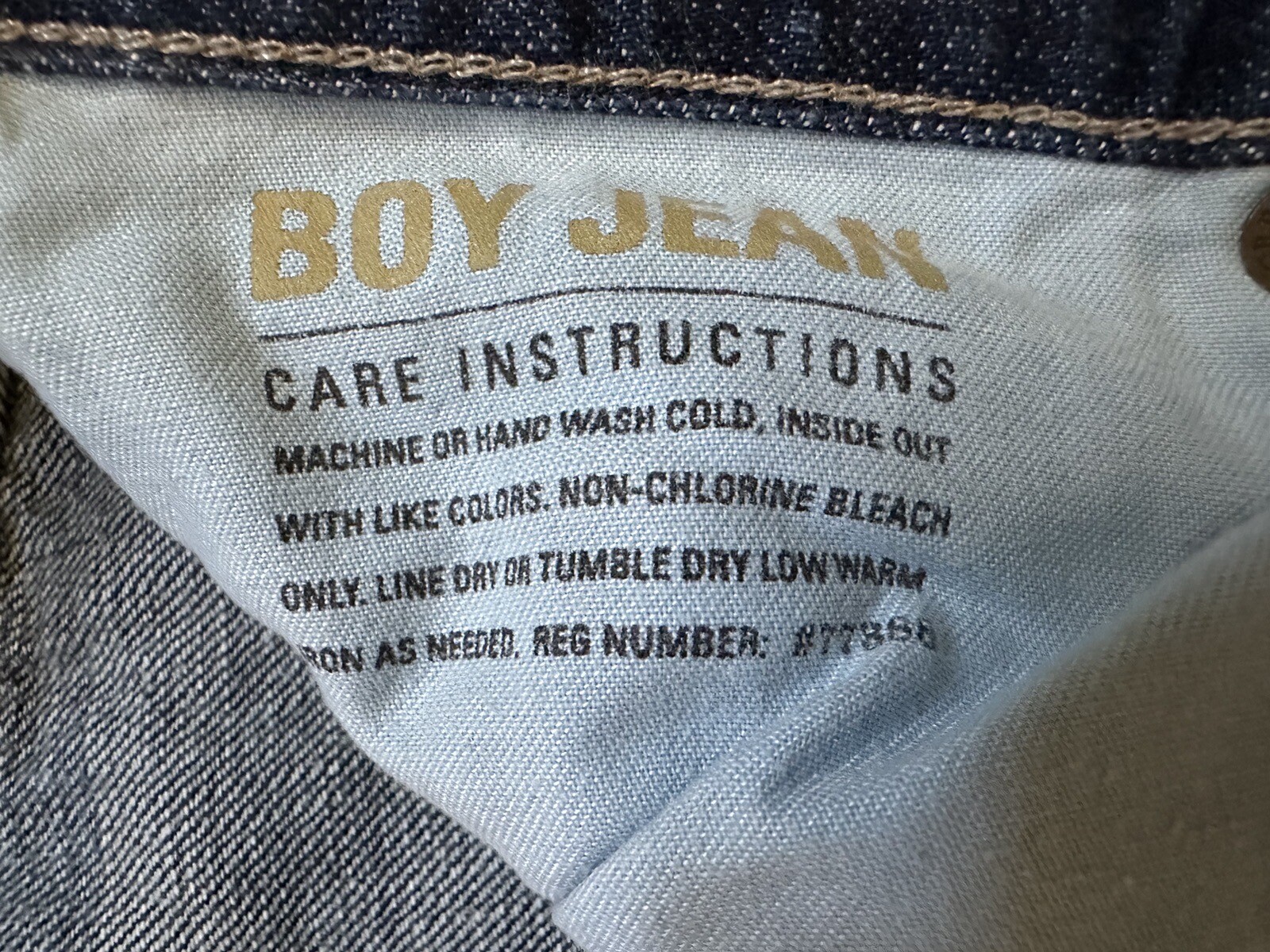 J. Crew Button Fly Boy Jean Women’s Size Mid Rise Rigid Denim Dark Wash 31R