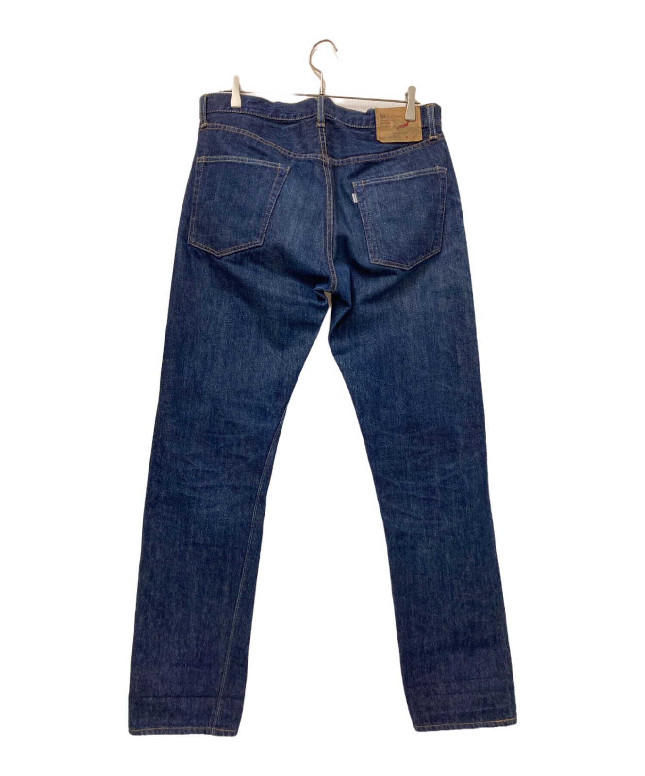 orSlow LOT 107W Denim Pants Size L Indigo Cotton Made in Japan Used Jeans Used